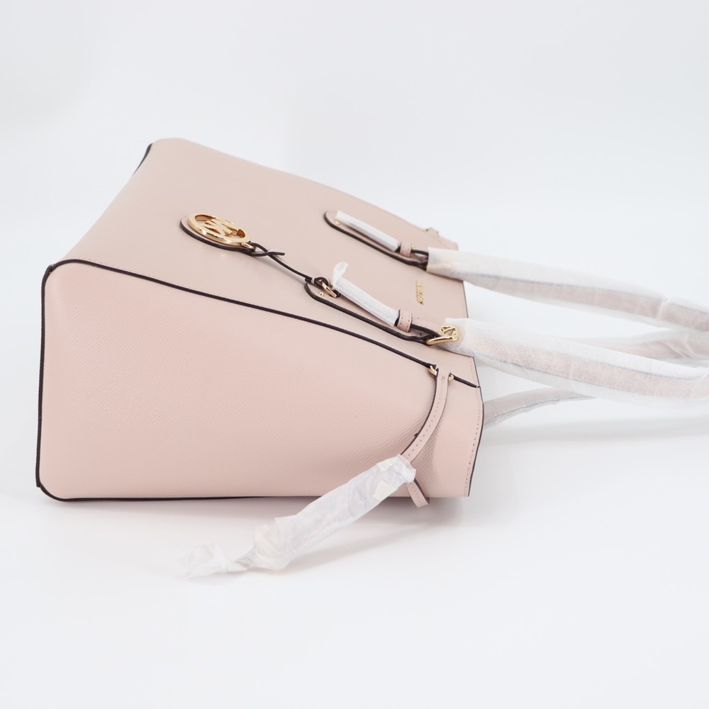Brand New Michael Kors Voyager Saffiano Leather Tote Pink - Picture 6 of 12